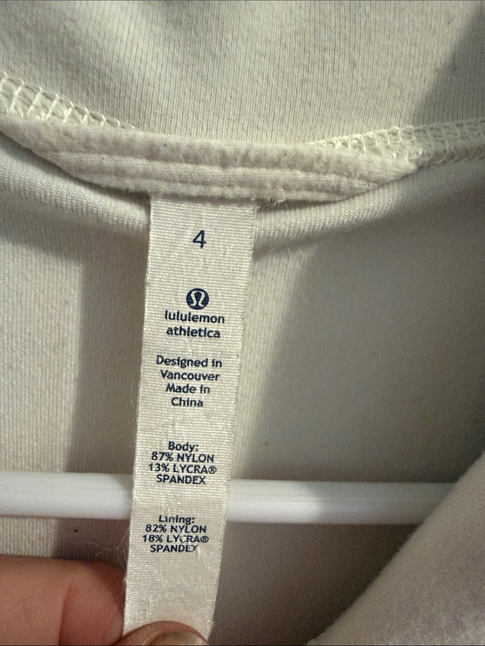 lululemon athletica White Full-Zip Utility Jacket with Stand Collar - Picture 2 of 11